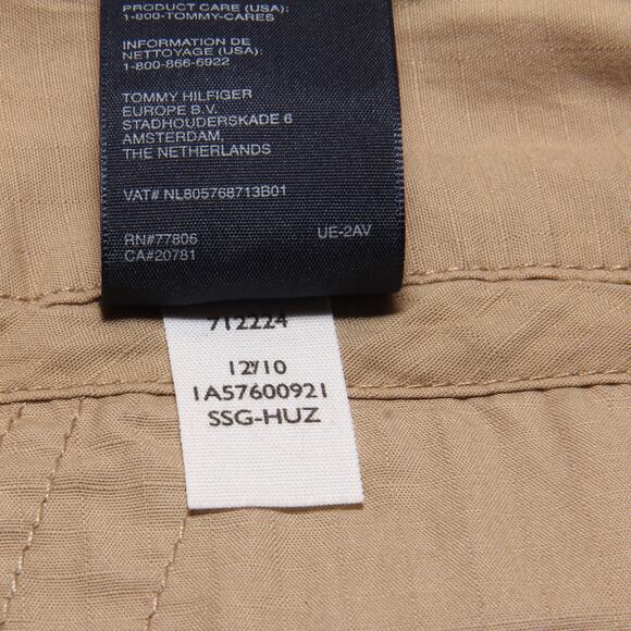 NEW Tommy Hilfiger Tan Cargo Pants Size 14 Cotton Blend - Picture 10 of 10
